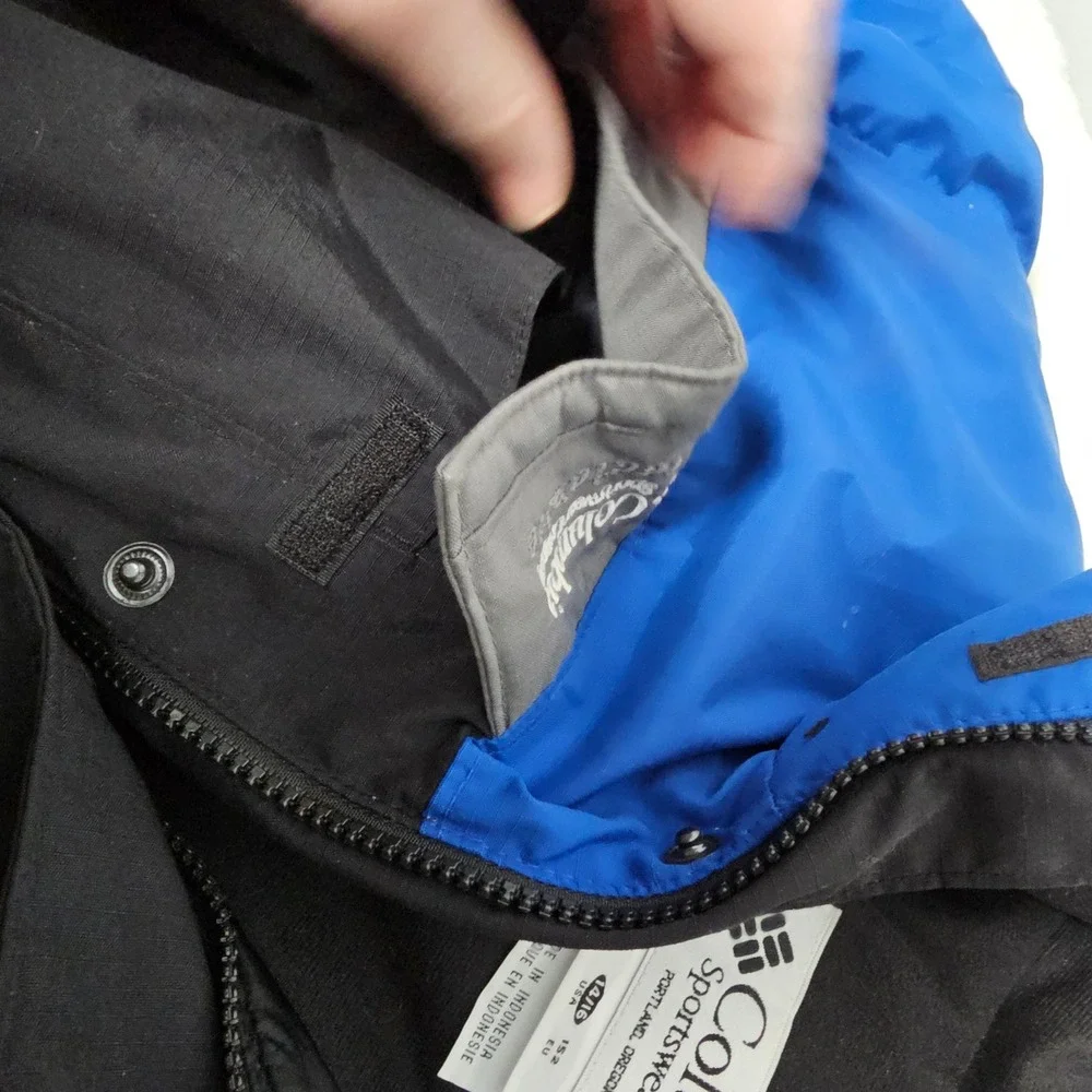 Columbia Youth Belted VTG Colorblock‎ Insulated Ski Snow Suit 14/16 XS/S Womens